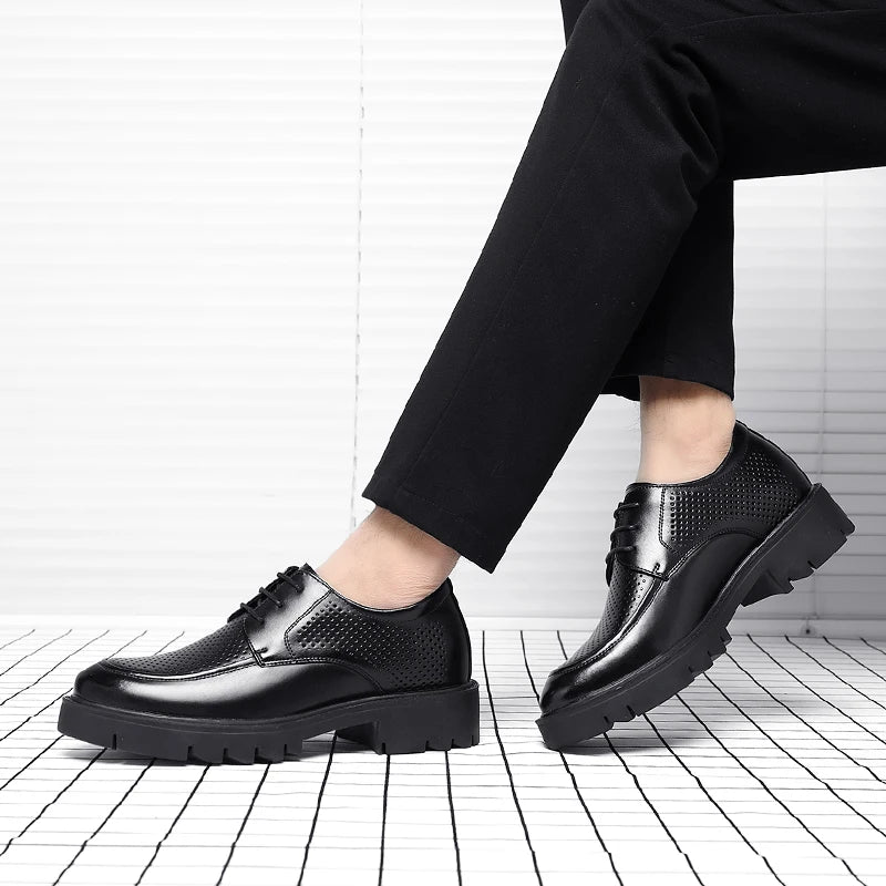 8-10cm Height Increasing Shoes for Men