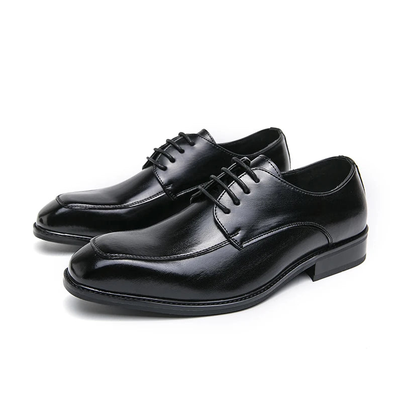 Hot Fashion British Style Business Leather