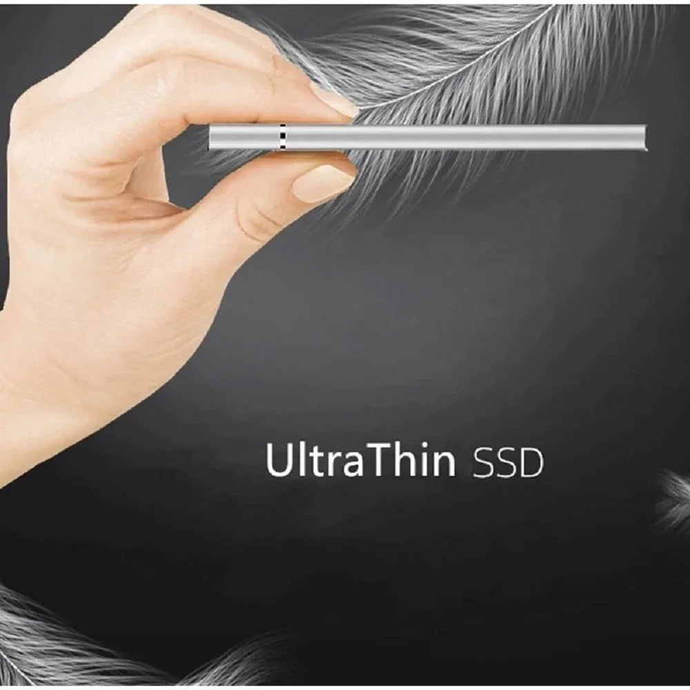 External Hard Drive SSD 1TB High-capacity USB/Type-C Interface High-speed Mini Portable External Ssd for Laptops/desktop/phones
