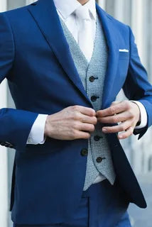 Blue italian suits