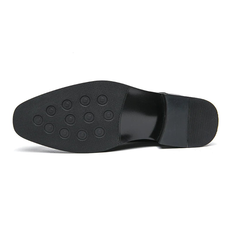 Hot Fashion British Style Business Leather