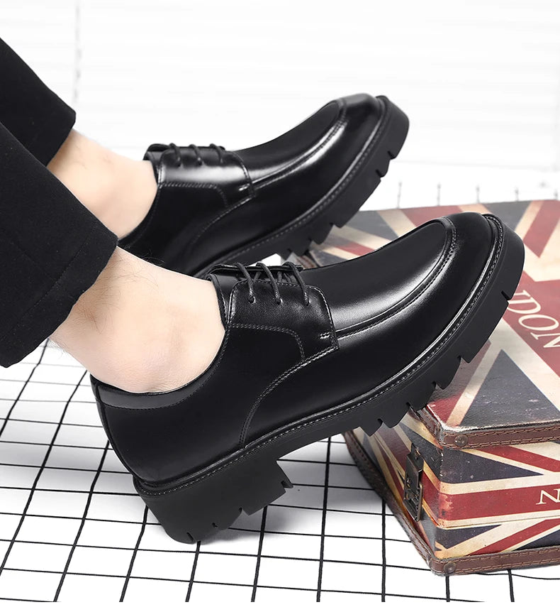 8-10cm Height Increasing Shoes for Men
