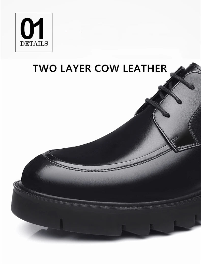 8-10cm Height Increasing Shoes for Men