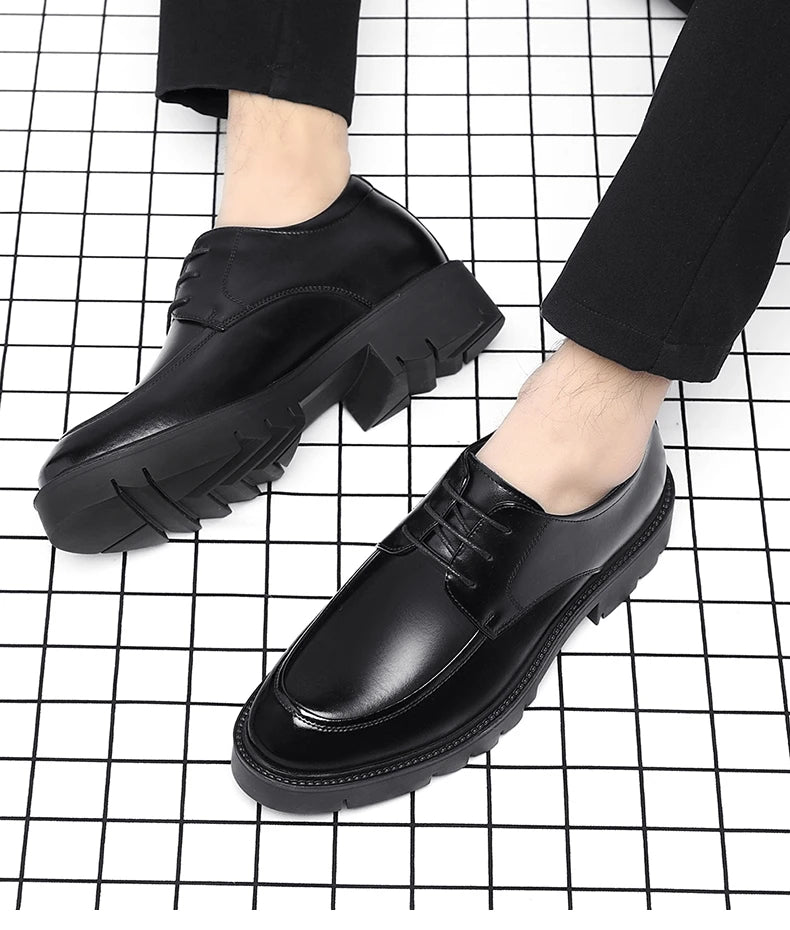 8-10cm Height Increasing Shoes for Men