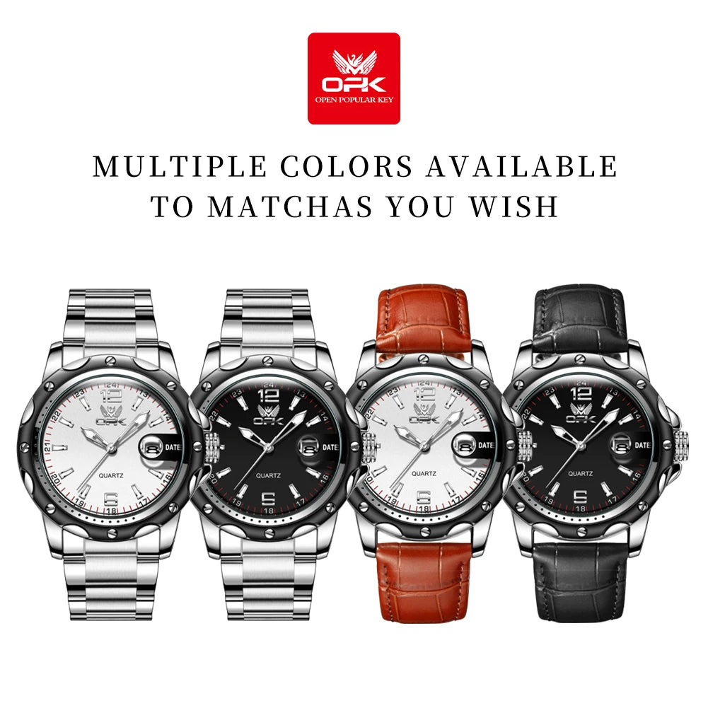 OPK  6026 men's quartz watch