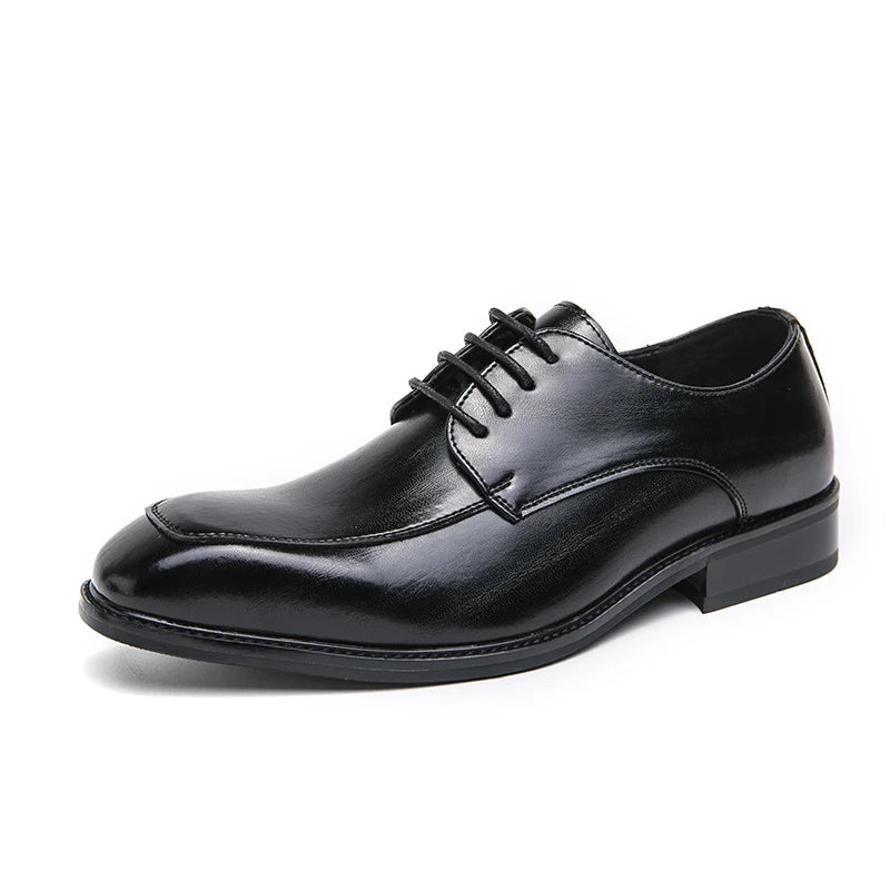 Hot Fashion British Style Business Leather