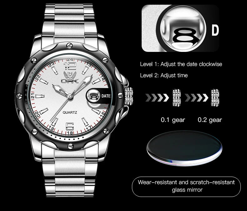 OPK  6026 men's quartz watch