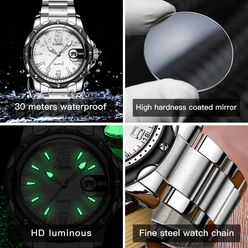 OPK  6026 men's quartz watch