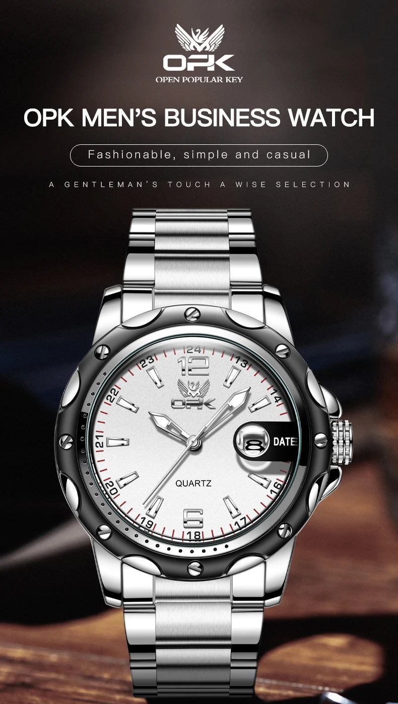 OPK  6026 men's quartz watch