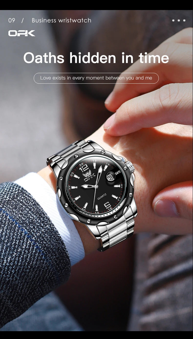OPK  6026 men's quartz watch