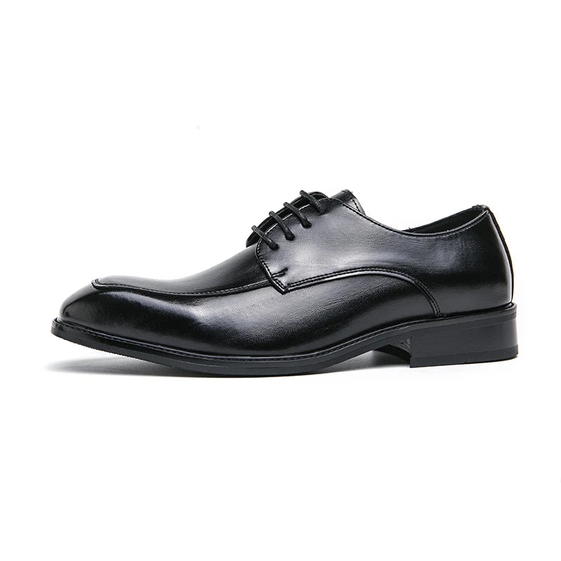 Hot Fashion British Style Business Leather