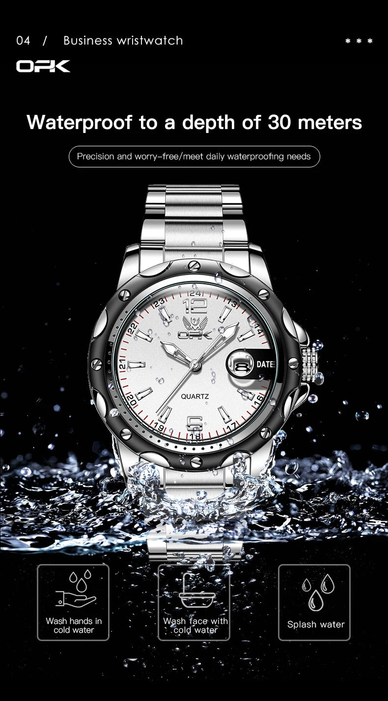 OPK  6026 men's quartz watch